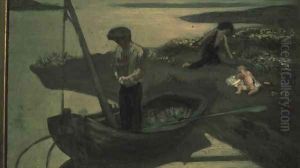 Sketch for the Poor Fisherman, 1879 by Pierre Cecile Puvis de Chevannes