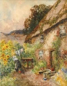 Country Cottage by George Charles Haite