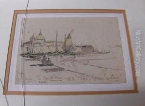 Sketch Of A Harbour