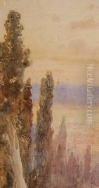 Lake Scene Constantinople - view 1