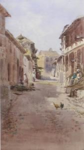 A Street Scene, Islamabad