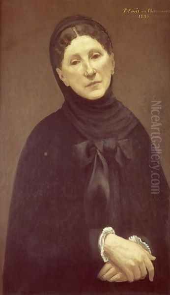 Portrait of the artist's wife, Madame de Chavannes, 1883 - view 1