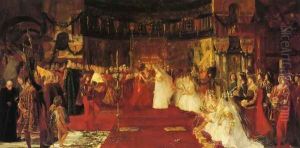 Wedding in a side Chapel of San Marco