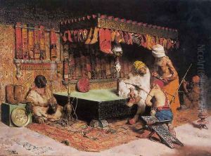 The Slipper Merchant by Jose Villegas y Cordero