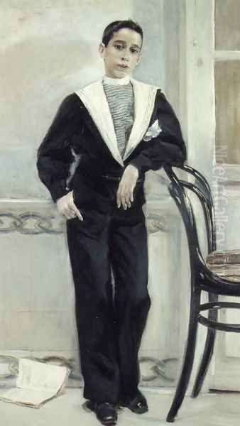 Portrait of Manuel Ramos Villegas, Full Legnth - view 1