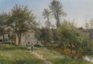 Scene Fromlower Austria by Ludwig Halauska
