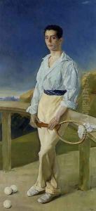 The Tennis Player: Pablo Ramos Villegas by Jose Villegas y Cordero