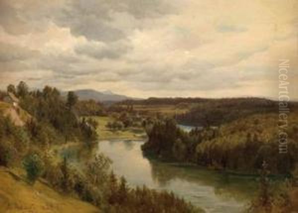 Flusslandschaft - view 1