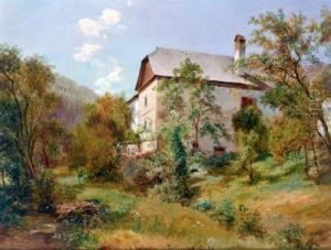 Motiv Bei Purkersdorf by Ludwig Halauska