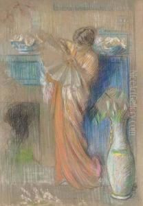 Lady With A Fan