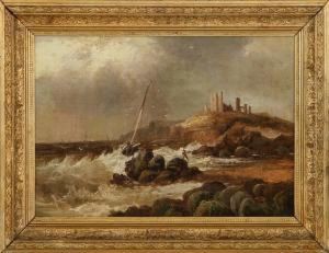 Coastal Scenery. Signed W. Hale by William Matthew Hale