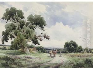 Near Oxshott, Surrey by Richard William Halfnight