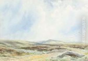 On The Moors by Richard William Halfnight