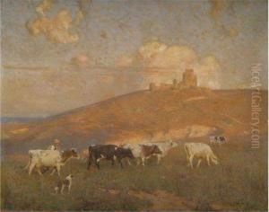 The Close Of The Day by Frederick Hall