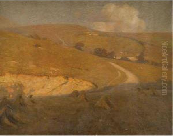 A Sussex Chalk Pit - view 1
