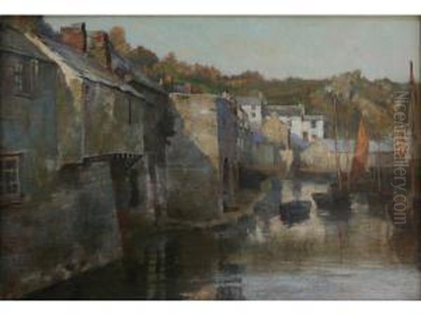 A Cornish Harbour - view 1