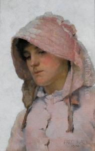 Head Study Of A Young Girl