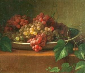 Grapes In A Porcelain Bowl