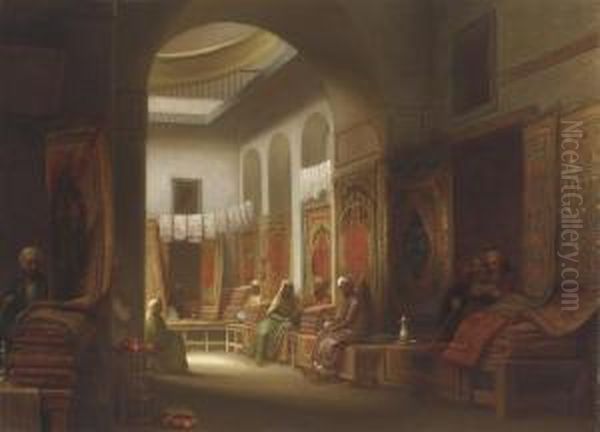 Inside The Carpet Bazaar - view 1