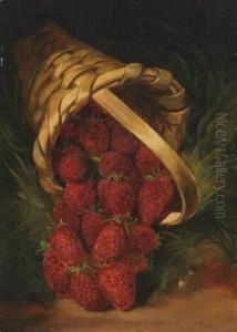 Strawberries In A Basket by George Henry Hall