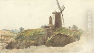 Landscape with Windmill