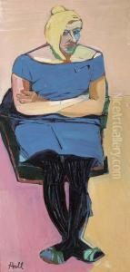 Seated Lady by Kenneth Hall
