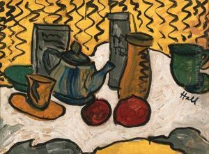 Still Life On A Table by Kenneth Hall