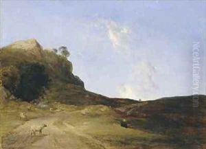 Moorland Landscape by Thomas Creswick
