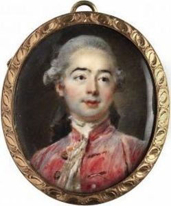 Portratt Av Ung Herre by Peter Adolf Hall