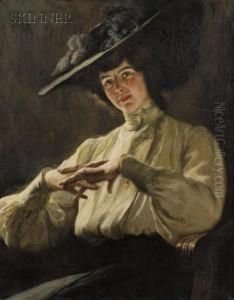 Portrait Of A Lady by Richard Hall