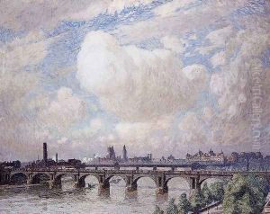 Waterloo Bridge in the Sun by Emil Claus