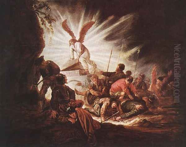The Angel Is Opening Christ's Tomb c. 1640 - view 1