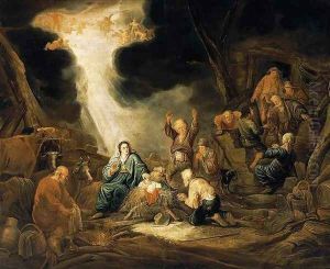 Adoration of the Shepherds by Benjamin Gerritsz. Cuyp