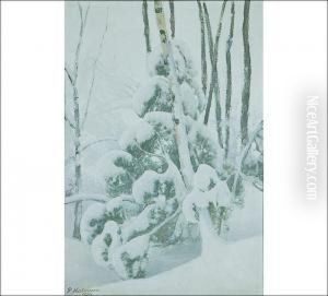 Winter by Pekka Halonen