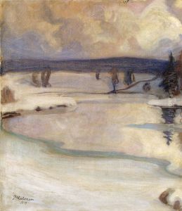 Winter Landscape by Pekka Halonen