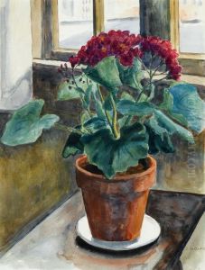 Geranium by Samuel Halpert