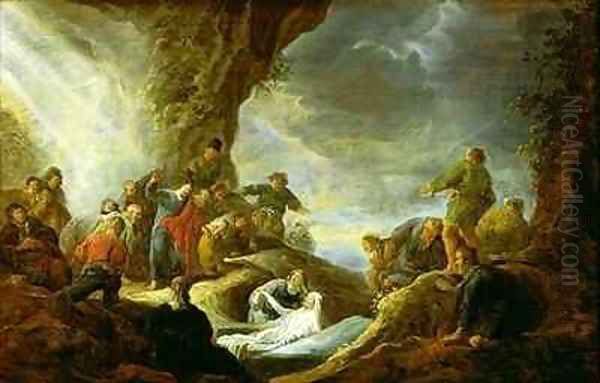 The Raising of Lazarus - view 1