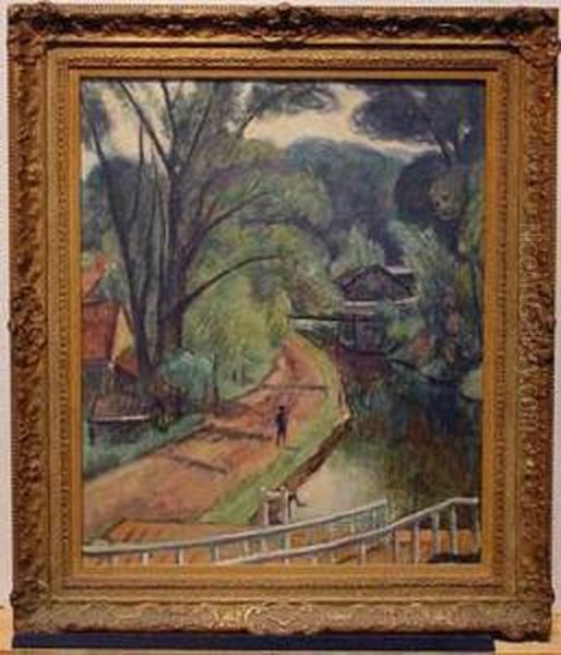 A City Park In Paris - view 1