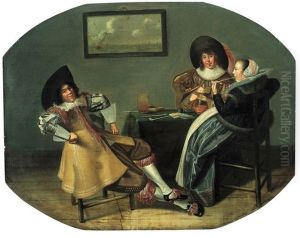 Merry Company by Dirck Hals