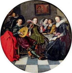 Concert Galant by Dirck Hals