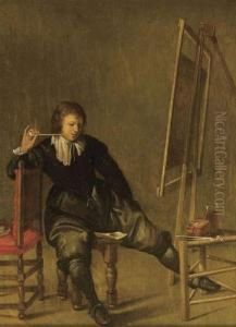 Le Jeune Peintre by Dirck Hals