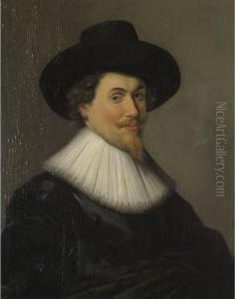 Portrait Of A Man In Black - view 1