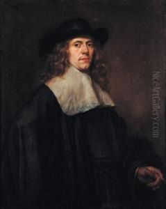 Portrait D'homme Au Chapeau by Frans Hals
