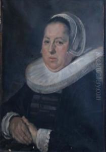 Portrait Of A Woman In A Millstone Ruff