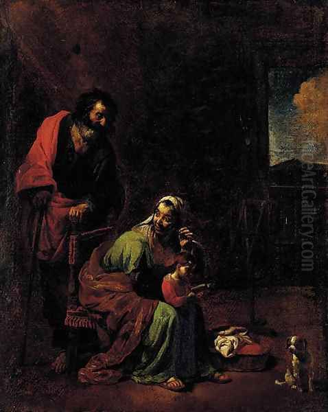 The Education of the Virgin - view 1