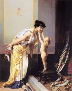 A Warm Exchange by Pierre Oliver Joseph Coomans