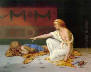 An Afternoon's Amusement by Pierre Oliver Joseph Coomans