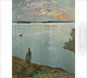 Evening Mood At The Vesijarvi Lake