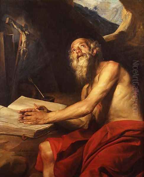 The Vision of St. Jerome - view 1
