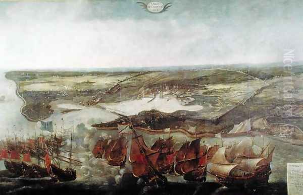 The Siege of La Rochelle in 1628 - view 1